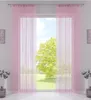 2er Set Fadengardine , HxB 250x140 cm, Rosa mit Produktbild-Vorschau 1