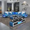 Ecksofa Polster Ecksofa L Form Couchtisch Sideboard Produktbild-Vorschau 4