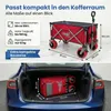TIREX by xonic® Bollerwagen Faltbar mit PolyurethanXL Produktbild-Vorschau 7