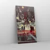 Bild auf Leinwand - Leinwandbild - Stadt Straße Nacht - Produktbild-Vorschau 4
