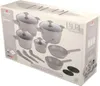 A product box for a cookware set, showing an illustration of the cookware inside. Náhled obrázku produktu