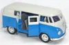 VW Bus Bulli T1 blau Modellauto 11,5 cm Metall Spritzguss Produktbild-Vorschau 2