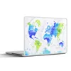 MuchoWow® Laptop Aufkleber Sticker Cover Weltkarte - Produktbild-Vorschau 1