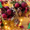 Christbaumkugeln glatt matt 6 cm Satz von 20 großen Glas Produktbild-Vorschau 2