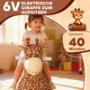 AIYAPLAY Detské elektrické autíčko v tvare žirafy, 6 V, Náhľad obrázku produktu 4