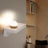 LED Wandleuchte, Metall, Beton, grau, 30 cm Produktbild-Vorschau 2
