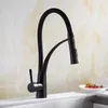 Kuchyňská baterie - antracitově černá - flexibilně výsuvná Náhled obrázku produktu 5