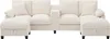 Merax 4-Sitzer U-förmiges Ecksofa, mit Bettkasten, Produktbild-Vorschau 8