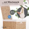 Lycce Wäschekorb mit Deckel Nischenwäschekorb Seegras Produktbild-Vorschau 4
