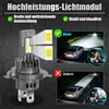 Ikodm H4 LED-Scheinwerferlampe 30W 12V 2500LM 6500K IP65 Produktbild-Vorschau 5
