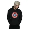 Marvel - Kapuzenpullover für Herren BI15975 (L) (Schwarz) Produktbild-Vorschau 2