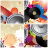 Bilder auf glas - Musik abstrakt Komposition Dekoration - Produktbild-Vorschau 8