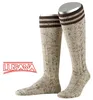 Lusana Kniebundstrümpfe in beige