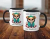 TassenKing Tasse mit Spruch lustig Hund Morgenmuffel Witz Produktbild-Vorschau 6