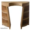 Teako Design Badmöbel Set Laxa Teakholz 120cm mit Marmor Produktbild-Vorschau 9