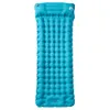 vidaXL Cuscino autogonfiante con cuscino Blu Anteprima dell’immagine prodotto 1