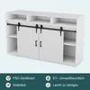 HOMAVO HG1-L Buffet - 4 tiroirs, 2 portes coulissantes, 2 Voir les images du produit 8