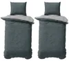 Bettwäsche Set 155x220 cm Jersey Baumwolle Bettbezug Produktbild-Vorschau 1
