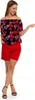 Moraj | Bluse Off-shoulder - Größe M - Blumenmuster - Produktbild-Vorschau 9