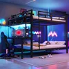 MODFU Patrová postel 140x200 kovový rám postele s Náhled obrázku produktu 1