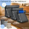 ELONEO Coussin dorsal avec traversin amovible et poche Voir les images du produit 8