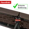 Panchina da giardino Floordirekt Kagawa pieghevole Anteprima dell’immagine prodotto 7