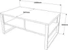 Skye Decor, Ml34-A, Couchtische, Atlantische Kiefer, 100 x Produktbild-Vorschau 5