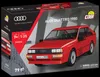 Cobi Klemmbaustein-Set Audi Quattro 1980 Red, 79 Teile, Anteprima dell’immagine prodotto 6