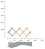 HOWHOMELY | Porte-manteau mural - patères - beige - 35 x 10 Voir les images du produit 3
