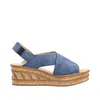 Rieker Damen Sandalen Plateau Keilabsatz 68184, Größe:38 Produktbild-Vorschau 5