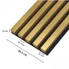 MEBANO. Akustikpaneele Holz 240 x 53 cm, Farbe: Gold Produktbild-Vorschau 3