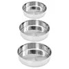 Hausleben® - Set di 3 casseruole/teglie in acciaio inox, Ø Anteprima dell’immagine prodotto 1