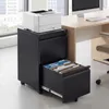 Metalowa szafka na kółkach COSTWAY, szafka na dokumenty, Podgląd zdjęcia produktu 8