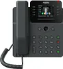 A black Fanvil IP phone is shown from a front-facing angle against a light gray background. Produktbild-Vorschau