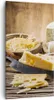 Bild auf Leinwand - Leinwandbild - Käse Schreibtisch Essen Produktbild-Vorschau 1