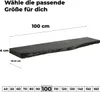 tømmermann Wandregal mit Baumkante Schweberegal massiv Produktbild-Vorschau 2