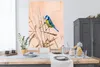 MuchoWow® Poster Vogel - Blaumeise - Schilf 120x160 cm - Produktbild-Vorschau 3