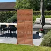 Cloison 'Nodepp' acier corten 180 x 90 cm rouille noble Voir les images du produit 1