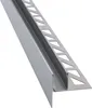 Dalsys Gefällekeil Dusche 98cm, Höhe 19mm, Links Silber Produktbild-Vorschau 1