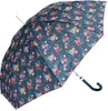 Stockschirm Fiber Damenschirm Regenschirm Automatik  Blumen Produktbild-Vorschau 1