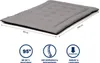 gestepptes Hundekissen 130 x 90 cm, schwarz/grau bei 95°C Produktbild-Vorschau 4
