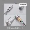 KLARWERK® Paul | ausziehbare Niederdruck Armatur Silber Produktbild-Vorschau 8