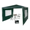Relaxdays Pavillon 3x3 m, 2 Seitenteile, Metall Gestell, PE Produktbild-Vorschau 1