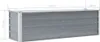 vidaXL Garten-Hochbeet Verzinkter Stahl 160x40x45 cm Grau Produktbild-Vorschau 15