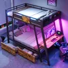 Letto a castello Flieks 90x200 cm con scrivania e funzione Anteprima dell’immagine prodotto 3