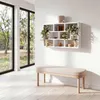 tectake® Wandregal Kassandra 85 x 48 x 16 cm Produktbild-Vorschau 10