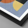 Gerahmtes Poster - Schwarzer Rahmen - Stück Geometrisch Rad Produktbild-Vorschau 2