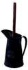 Bürstenhaus Redecker WC-Metallkanne mit WC-Bürste, schwarz Produktbild-Vorschau 3