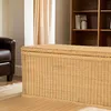 KRINES HOME Truhe / Wäschetruhe aus Rattan (Honig, MAX) Produktbild-Vorschau 2