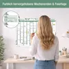 Wandkalender 2027 A2 Eukalyptus Querformat – Jahresplaner Produktbild-Vorschau 3